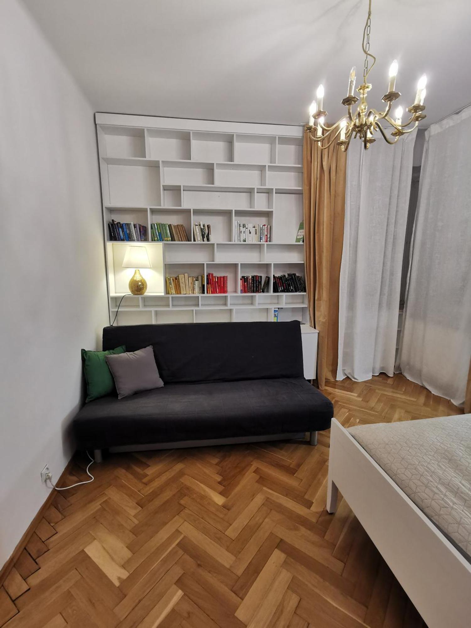 Cozy Spacious Apartment With Balcony Krakkó Kültér fotó